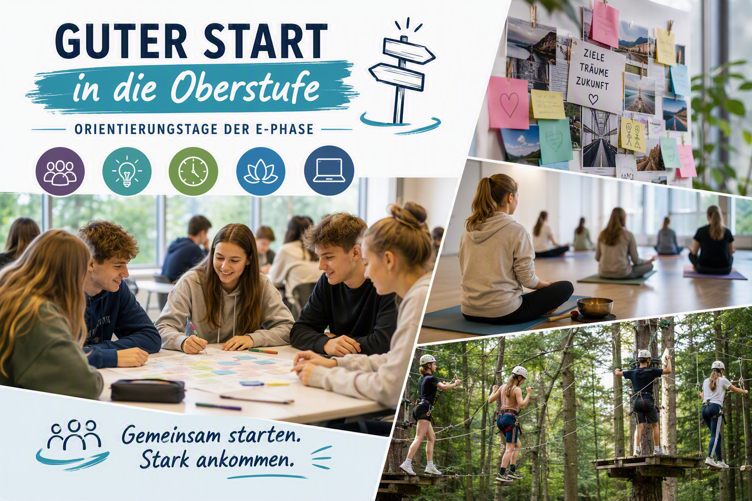 Guter Start in die Oberstufe: Orientierungstage der E-Phase
